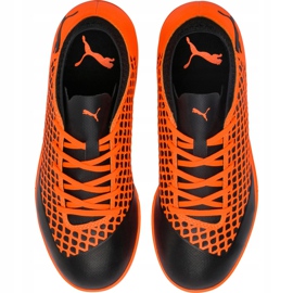 Kopačky Puma Future 2.4 It Junior černo-oranžové 104846 02 pomerančový 1