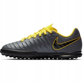 Kopačky Nike Tiempo Legend 7 Club Tf Jr AH7261070 černá šedá 1