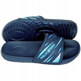Pánské bazénové pantofle Aqua-Speed ​​Idaho col. 10 námořnická modř 1