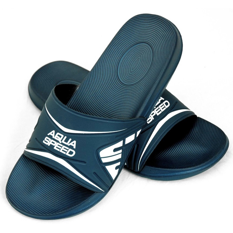 Pánské bazénové pantofle Aqua-Speed ​​Dakota, sloupec 10 námořnická modř 1