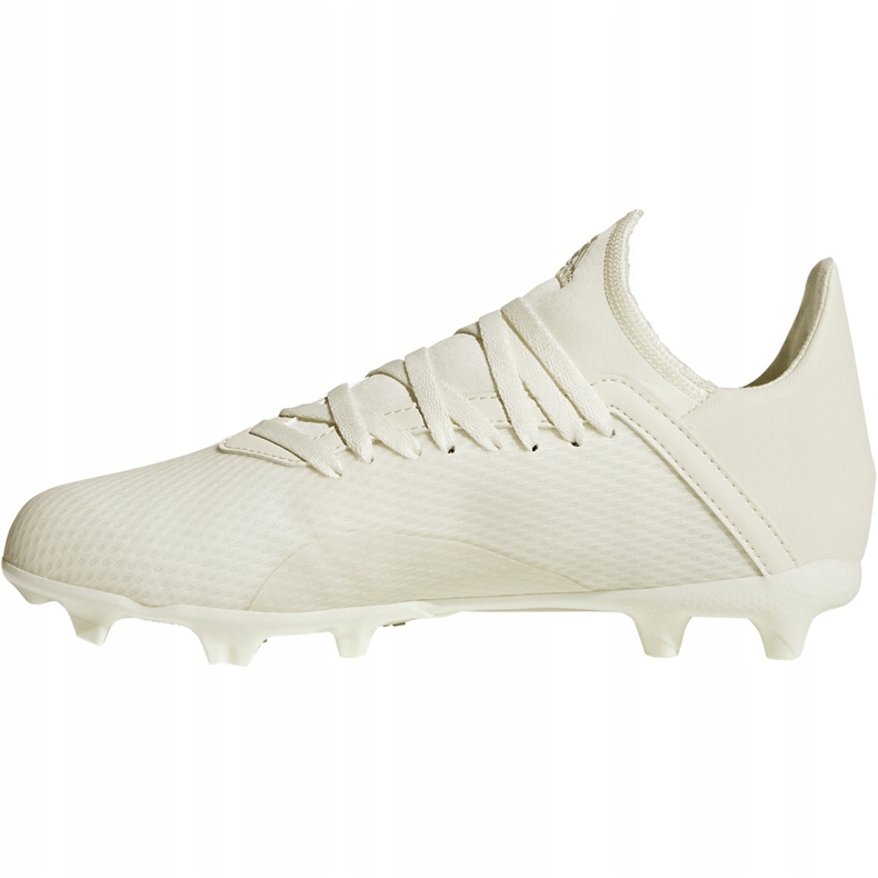 Kopačky Adidas X 18.3 Fg Jr DB2417 bílá, krémová béžový 1