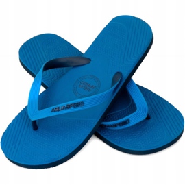 Pánské bazénové pantofle Aqua-Speed ​​Palermo sloupec 10 modrý 1