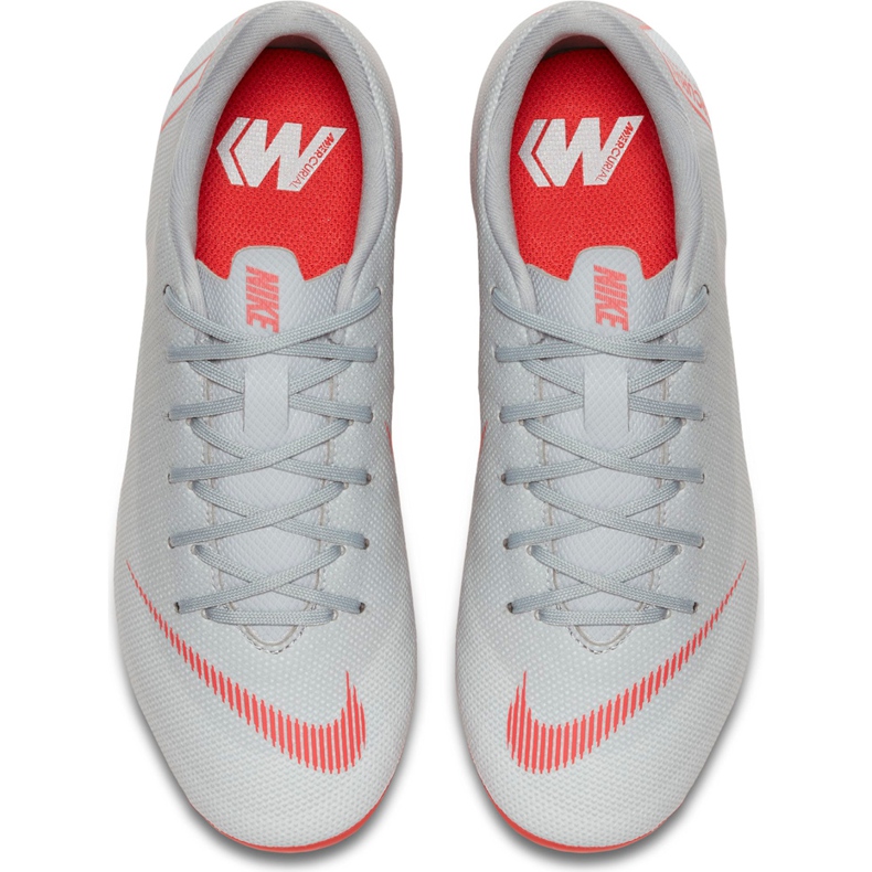 Kopačky Nike Mercurial Vapor 12 Academy Mg Jr AH7347 060 vícebarevný stříbro 1