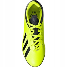 Kopačky adidas X Tango 18.4 Tf Jr DB2435 žluť žluť 1