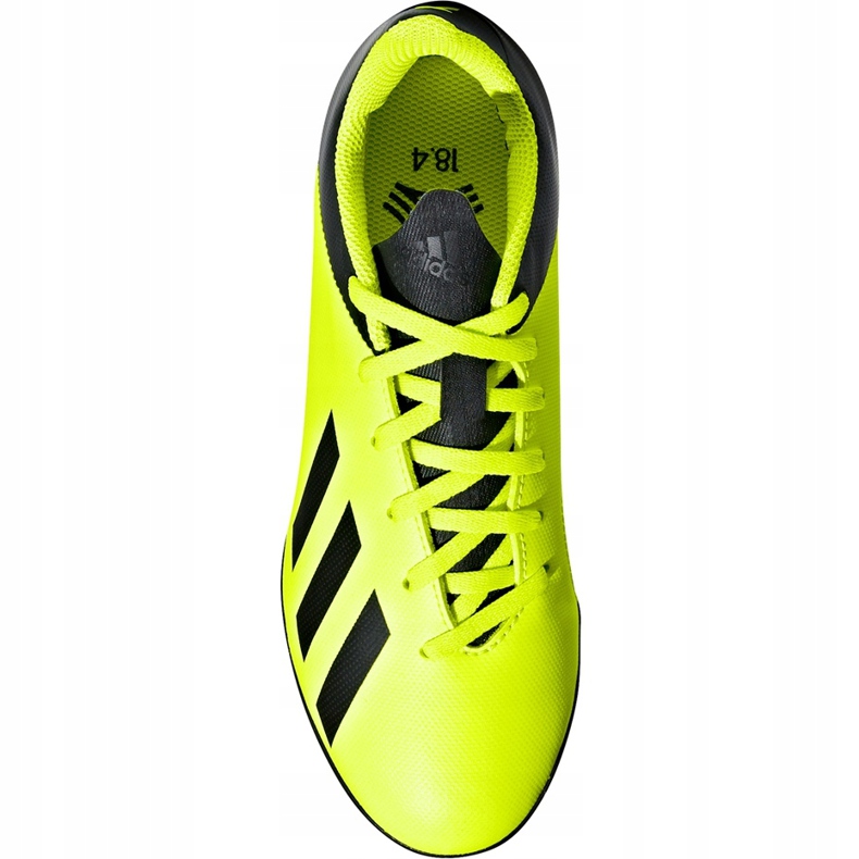 Kopačky adidas X Tango 18.4 Tf Jr DB2435 žluť žluť 1