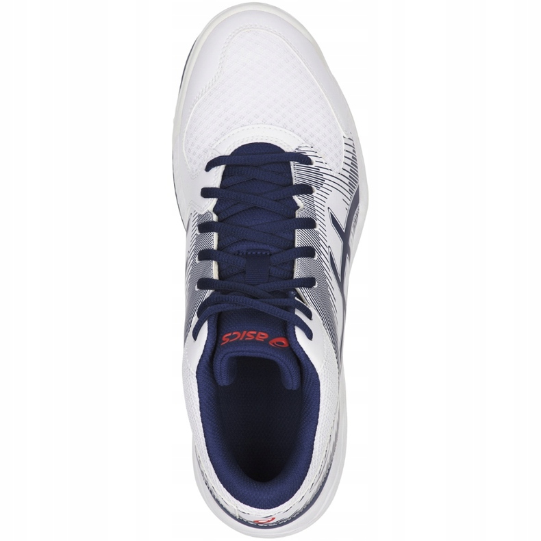 Pánské volejbalové boty Asics Gel-Task Mt B703Y 100 bílý námořnická modř bílý 1