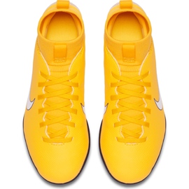 Kopačky Nike Mercurial Superfly X 6 Club Neymar Tf Jr AO2894 710 vícebarevný žlutá 1
