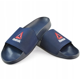 Pantofle Reebok Original Sli navy blue CN7085 námořnická modrá 1