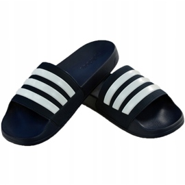 Pantofle Adidas Adilette Shower navy AQ1703 bílý námořnická modř 1