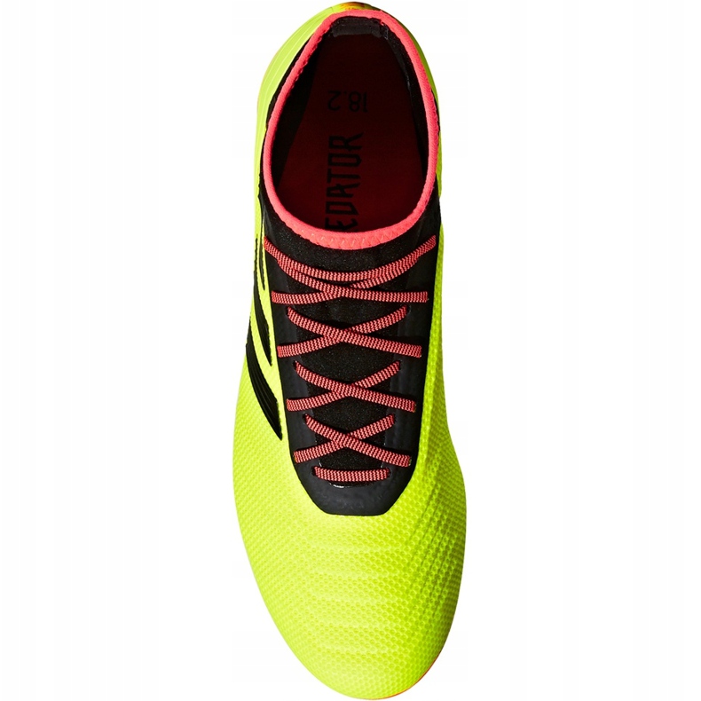 Kopačky Adidas Predator 18.2 Fg DB1997 vícebarevný žlutá 1