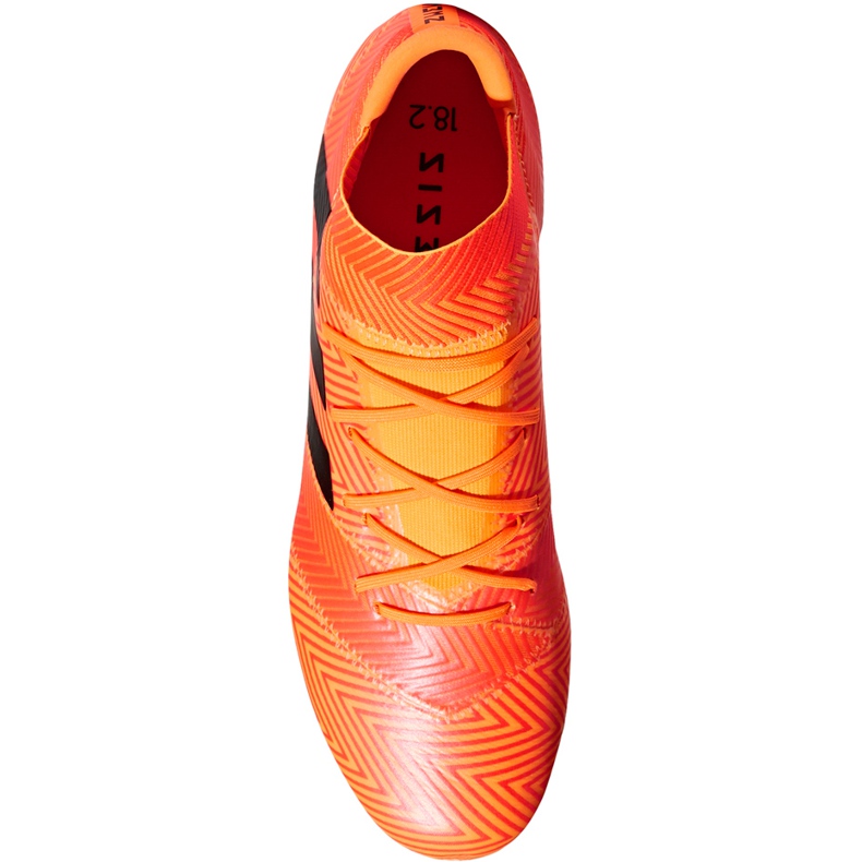 Kopačky Adidas Nemeziz 18.2 Fg DA9580 vícebarevný pomerančový 1