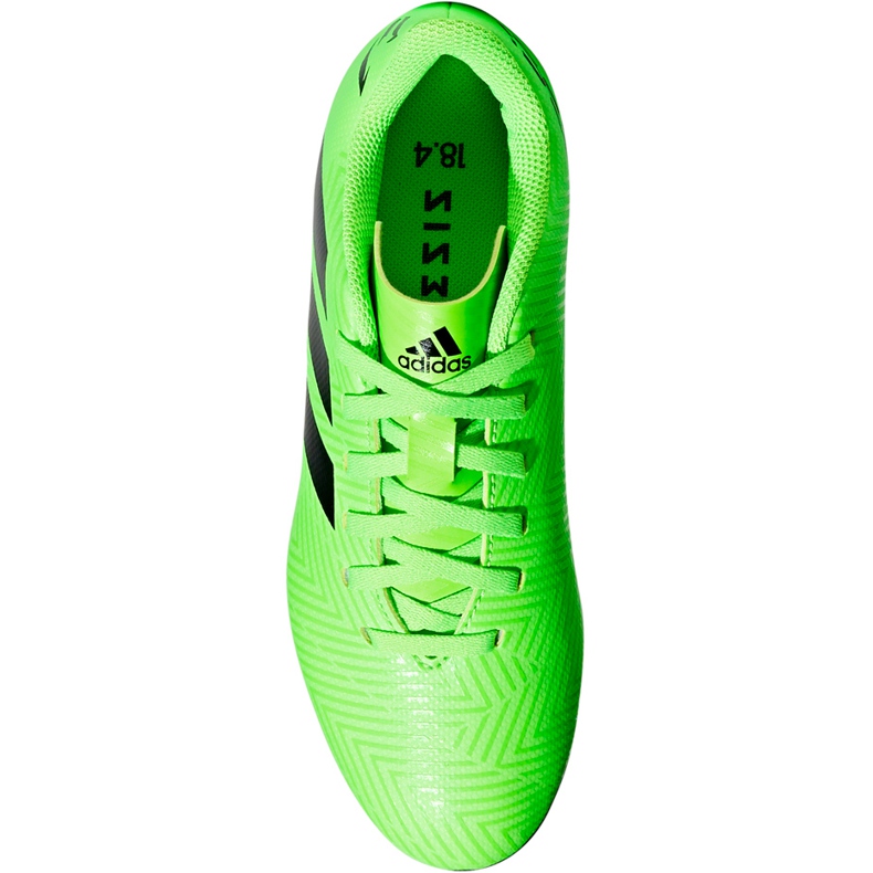 Kopačky Adidas Nemeziz Messi 18.4 FxG Jr DB2371 zelený 1
