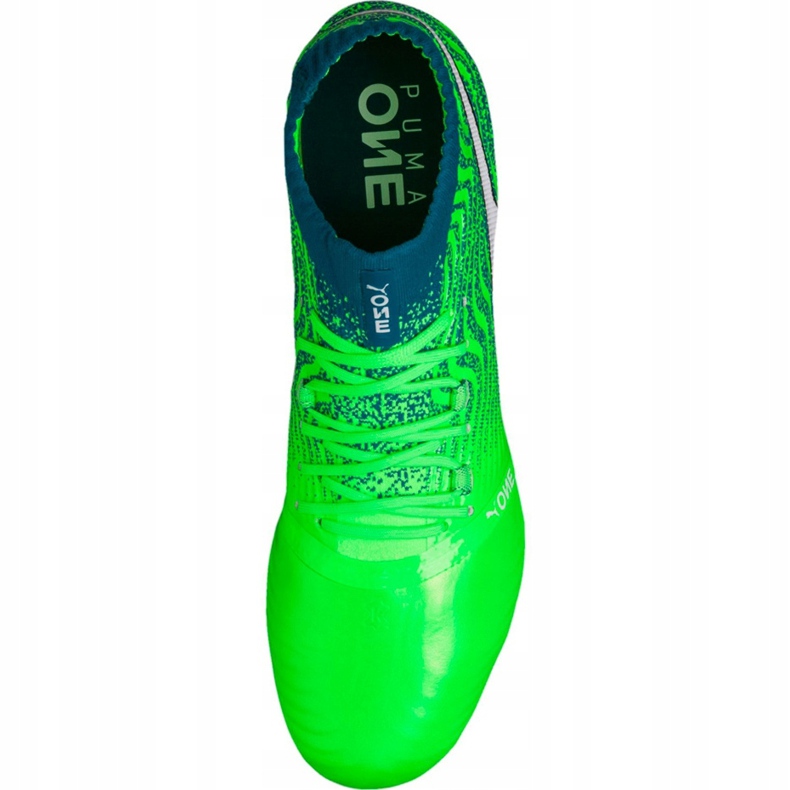 Kopačky Puma One 18.1 Fg Green Gecko 104527 06 zelená 1