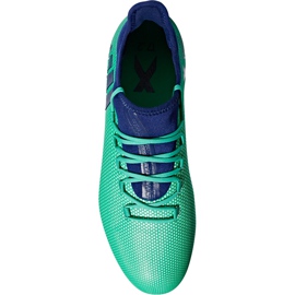 Kopačky Adidas X 17.2 Fg CP9189 vícebarevný zelený 1