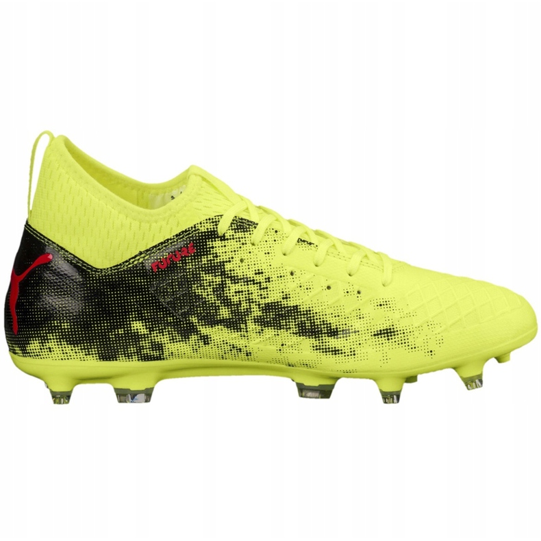 Kopačky Puma Future 18.3 Fg Ag Fizzy žluto-černé 104328 01 zelený zelený 1