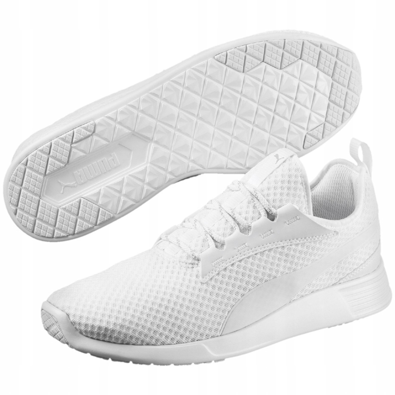 Pánské běžecké boty Puma St Trainer Evo V2 363742 02 bílý 1