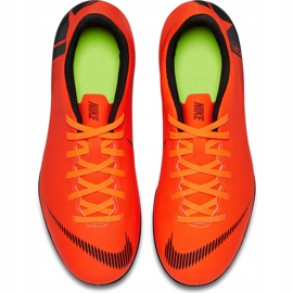 Kopačky Nike Mercurial Vapor 12 Club Mg Jr AH7350 810 pomerančový pomerančový 1
