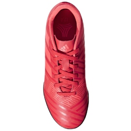 Kopačky Adidas Nemeziz Tango 17.4 Tf Jr CP9215 vícebarevný červený 1