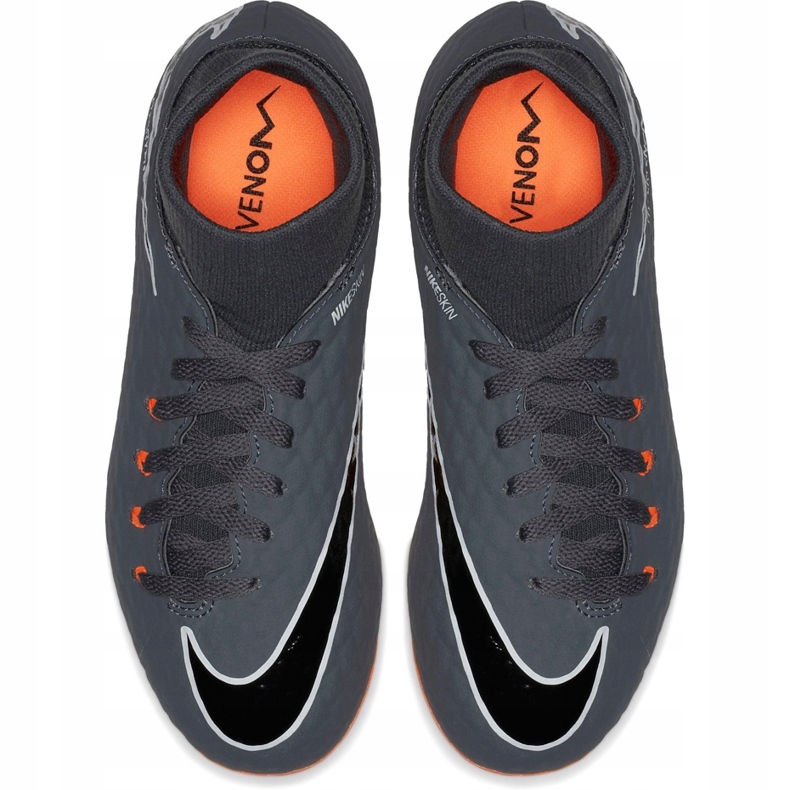 Kopačky Nike Hypervenom Phantom 3 Academy Df Fg Jr AH7287 081 vícebarevný šedá 1