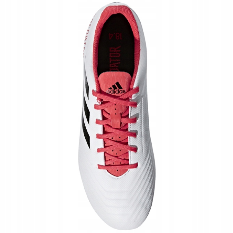 Kopačky Adidas Predator 18.4 FxG CM7669 vícebarevný bílý 1