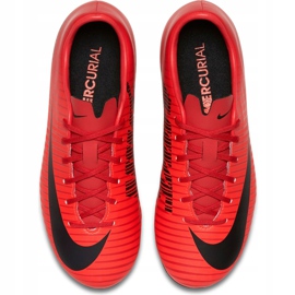 Kopačky Nike Mercurial Victory Vi Fg Jr 831945 616 pomerančový červený 1