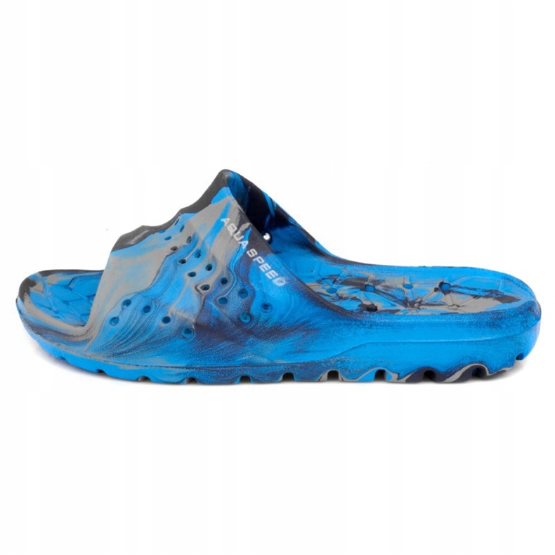 Dětské pantofle Aqua-Speed ​​Patmos 01 modrý 2