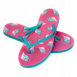 Pantofle Aqua-Speed ​​Napoli růžová modrá 03 modrý růžový 1