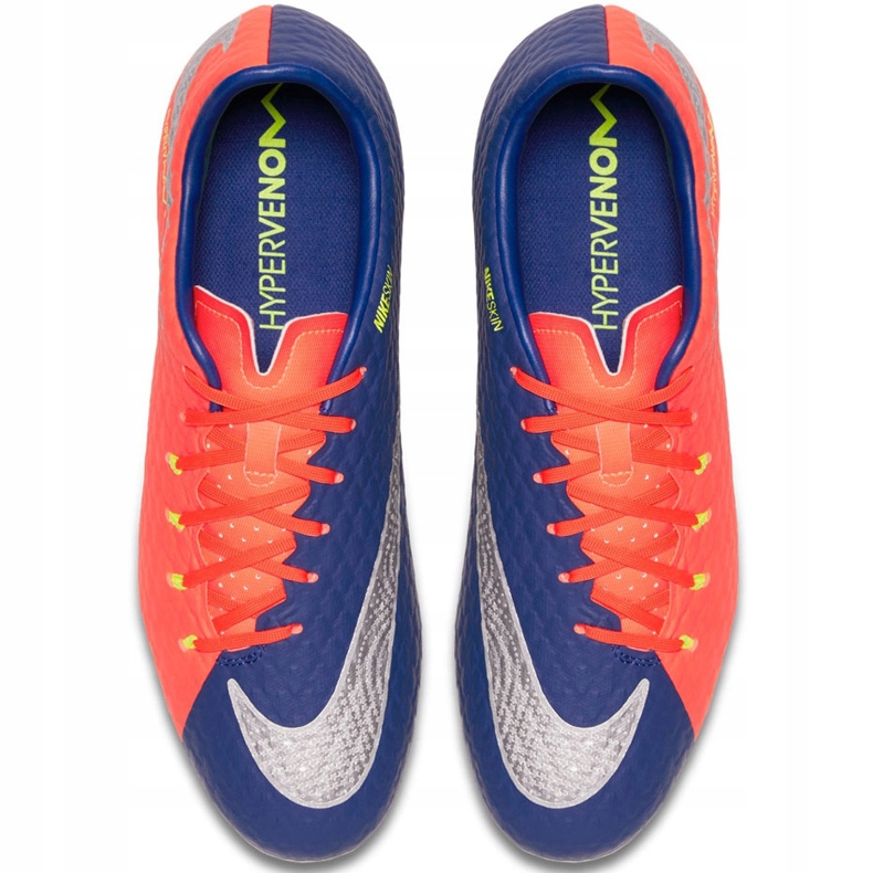 Kopačky Nike Hypervenom Phelon Iii Fg 852556 409 černá, fialová, oranžová pomerančový 1