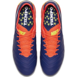 Kopačky Nike Tiempo Legend Vi Fg 819177 409 námořnická modrá 1