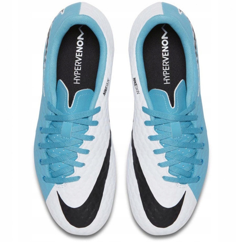 Kopačky Nike Hypervenom Phelon Iii Fg Jr 852595 104 vícebarevný modrý 1