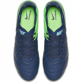 Kopačky Nike Tiempo Legacy Ii Fg 819218 443 námořnická modř 1