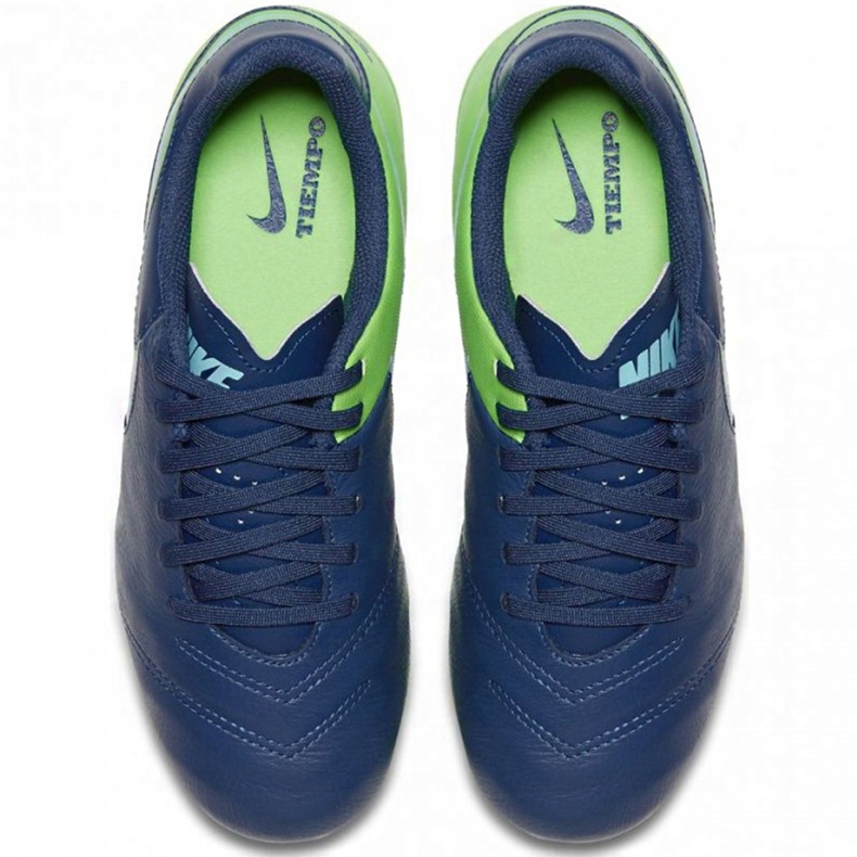 Kopačky Nike Tiempo Legend Vi Fg Jr 819186 443 námořnická modř 1