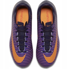 Kopačky Nike Mercurial Vapor Xi Fg Jr 831945 585 fialová fialová 1