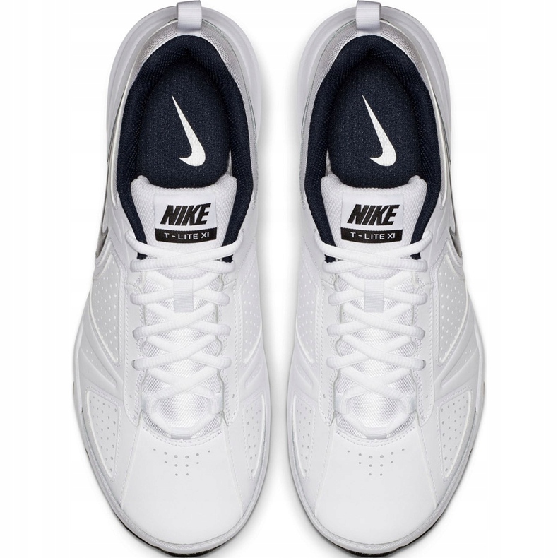 Bílé a černé pánské boty Nike T Lite Xi 616544 101 bílý černý 1