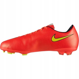Kopačky Nike Mercurial Victory V Fg Jr 651634 690 červené 1