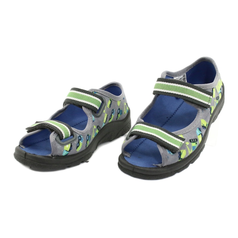 Dětská obuv Befado 969X155 šedá 3