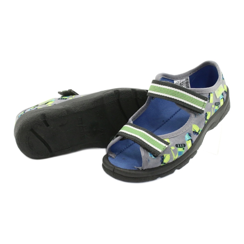 Dětská obuv Befado 969X155 šedá 4