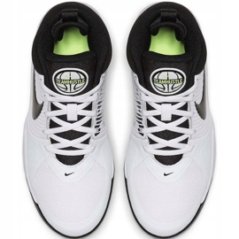 Dětské boty Nike team Hustle D 9 Gs bílé AQ4224 100 bílý černý bílý 1