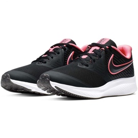 Boty Nike Star Runner 2 Jr AQ3542 002 černý růžový 2