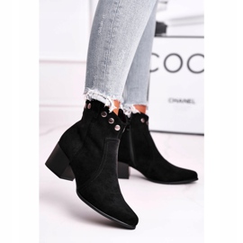 Dámské boty na vysokém podpatku Sergio Leone černé BT617 černá 2