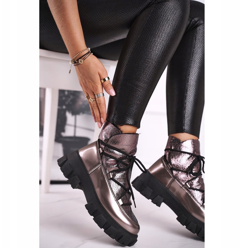 FRGIV Dámské nazouvací boty Rochelle Silver béžový stříbrný 1