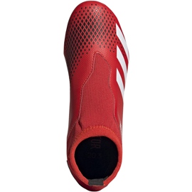 Kopačky Adidas Predator 20.3 Ll Fg Jr EF1907 červená, černá červený 1