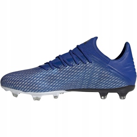Kopačky Adidas X 19.2 Fg modré EG7128 modrý modrý 1