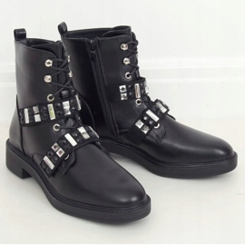 Černá Pracovníci s kameny BH307 Černá černý 1