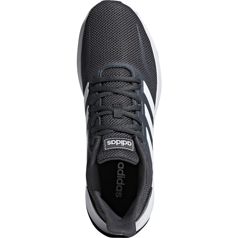 Šedá pánská obuv Adidas Runfalcon F36200 černý 1