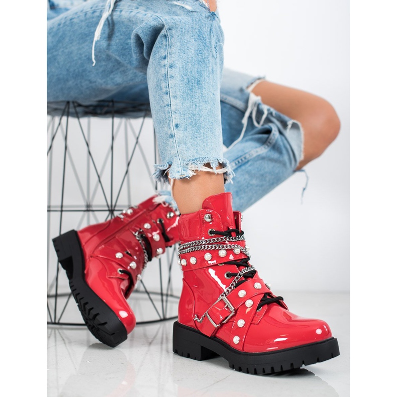 Seastar Lakovaní rudí dělníci červené 1