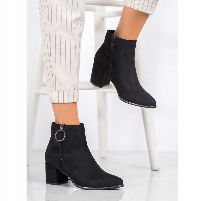 Filippo Boty se zipem černý 1