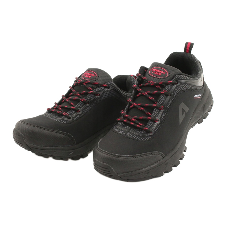 American Club Americká sportovní obuv nepromokavá soft-shell HL04 / 20 černá 2