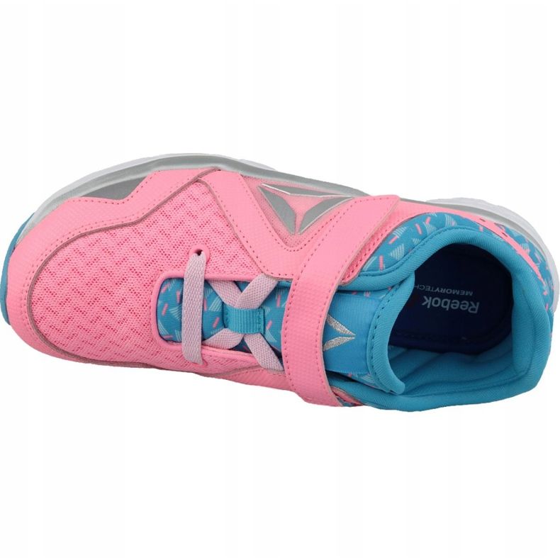 Dětské boty Reebok Fusion Runner BD2320 modrý růžový stříbro 2