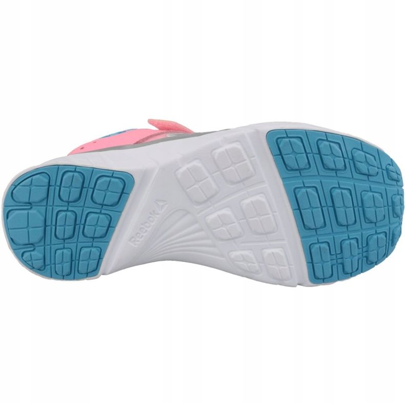 Dětské boty Reebok Fusion Runner BD2320 modrý růžový stříbro 3